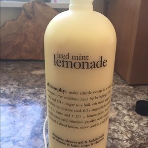 Philosophy iced mint lemonade shampoo, shower gel
